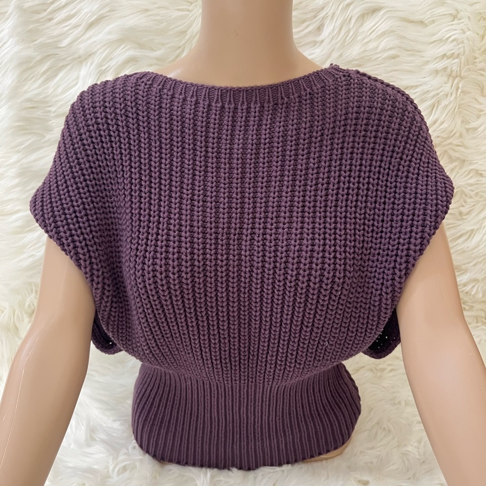Zara Purple Knit Top